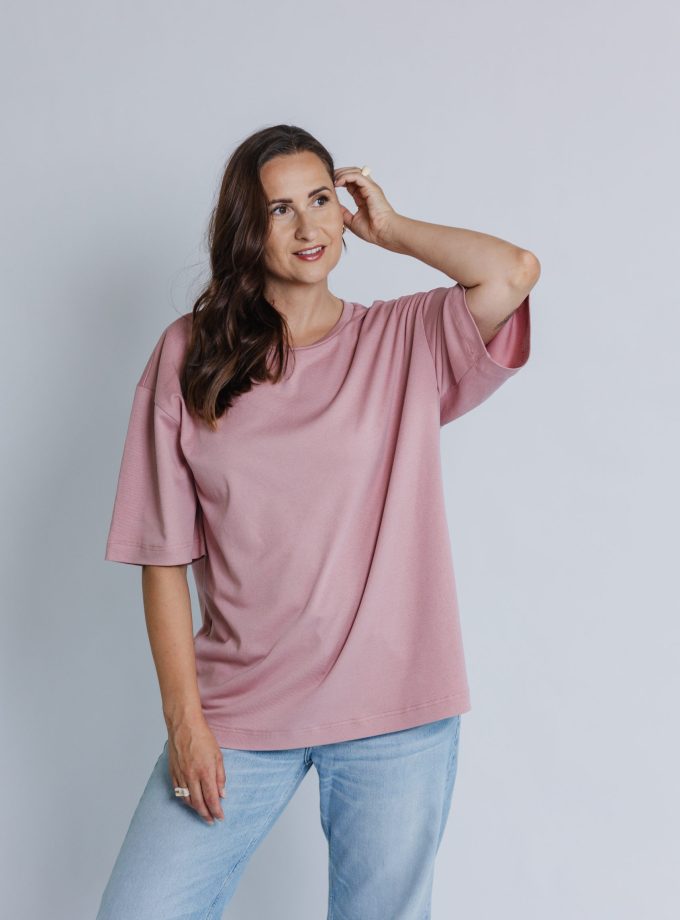 T-shirt oversize Pink