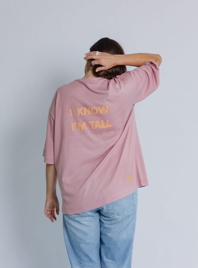 T-shirt oversize Pink