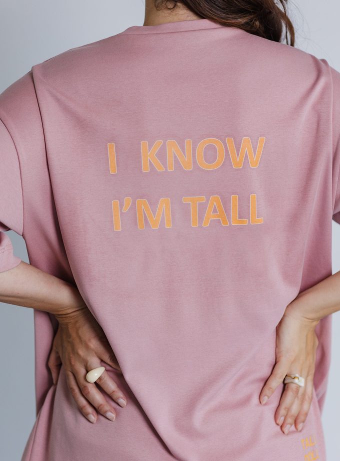 T-shirt oversize Pink