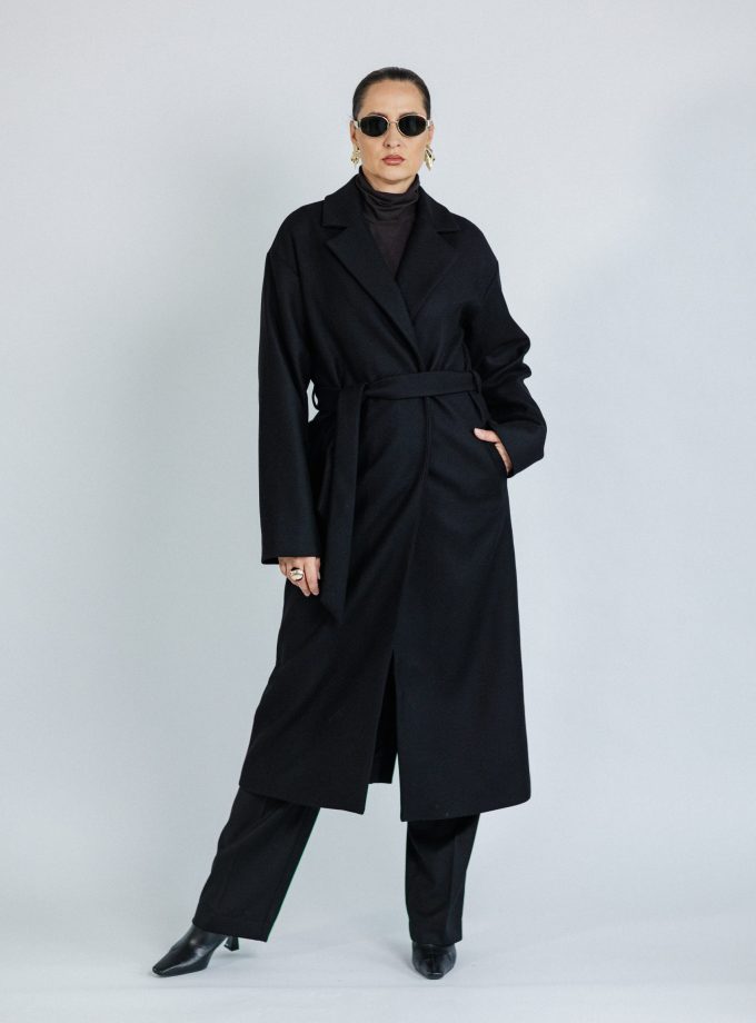 Wełniany Płaszcz Vesper