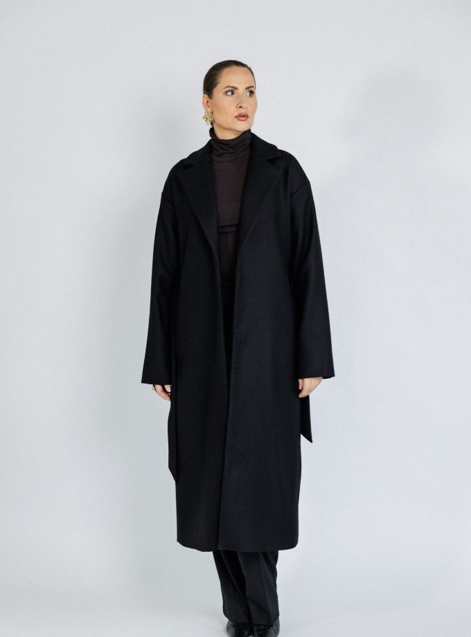 Wełniany Płaszcz Vesper