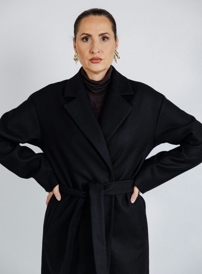 Wełniany Płaszcz Vesper